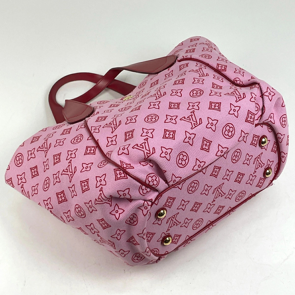 Louis Vuitton Cabas Shoulder Rose Ipanema Canvas Tote Bag